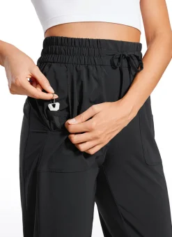 Feathery-Fit Soft Casual Workout Pants with Pockets 27
