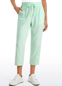 Feathery-Fit Soft Crop Pocket Pant 23''