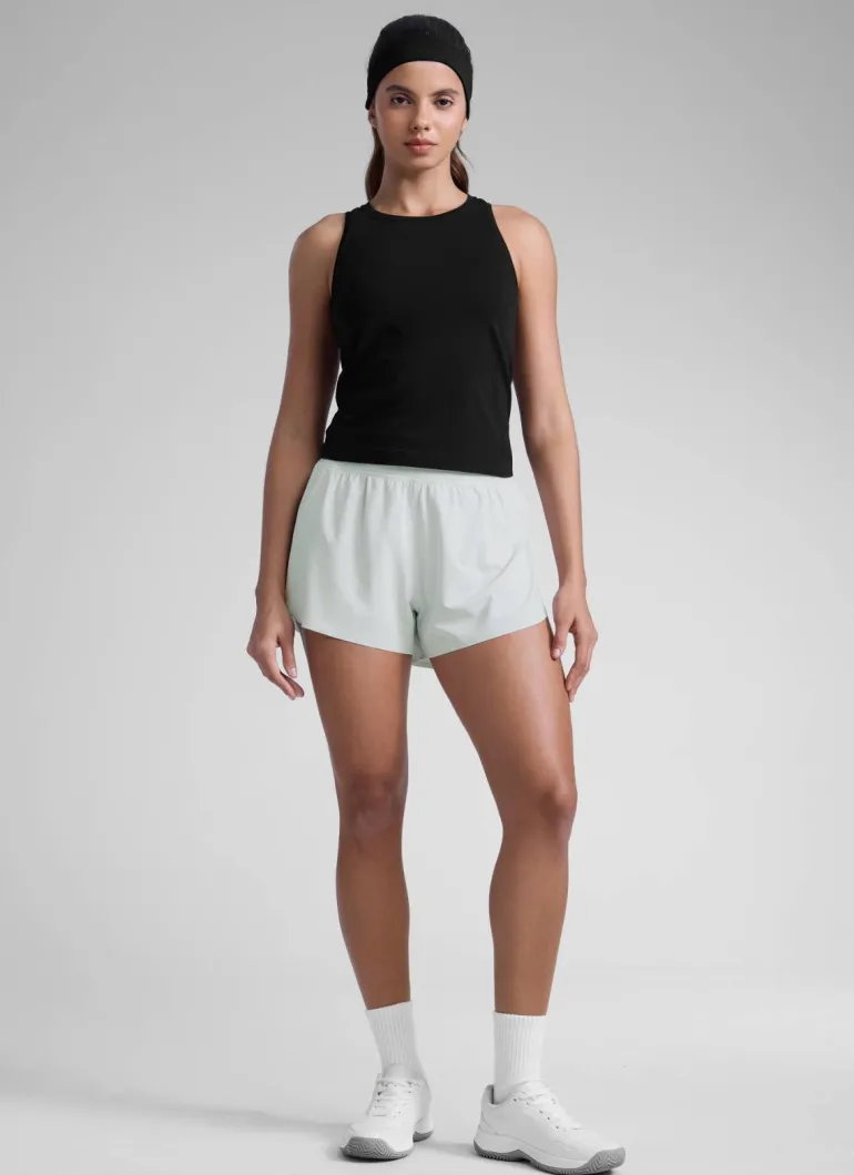 Feathery-Fit Soft Dolphin Lined Shorts 3''
