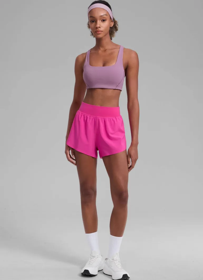 Feathery-Fit Soft Dolphin Lined Shorts 3''