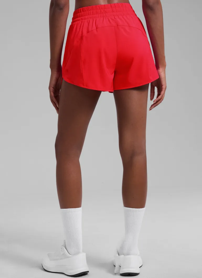 Feathery-Fit Soft High Rise Lined Shorts 3''