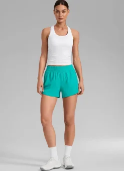 Feathery-Fit Soft High Rise Lined Shorts 3''