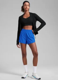 Feathery-Fit Soft High Rise Lined Shorts 3''