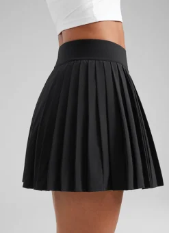 Feathery-Fit Soft High Rise Pleated Skirt 14''