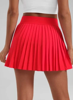 Feathery-Fit Soft High Rise Pleated Skirt 14''