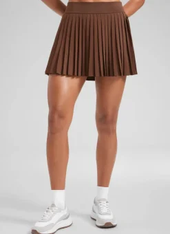 Feathery-Fit Soft High Rise Pleated Skirt 14''