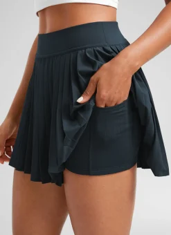 Feathery-Fit Soft High Rise Pleated Skirt 14''