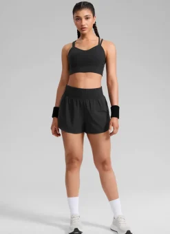 Feathery-Fit Soft High Split Dolphin Shorts 2.5