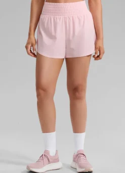 Feathery-Fit Soft High Split Dolphin Shorts 2.5