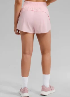 Feathery-Fit Soft High Split Dolphin Shorts 2.5
