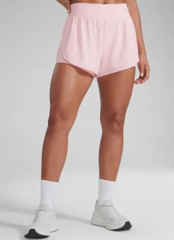 Feathery-Fit Soft 2 in 1 High Rise Shorts 3"