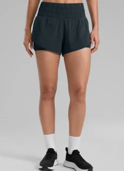 Feathery-Fit Soft 2 in 1 High Rise Shorts 3''