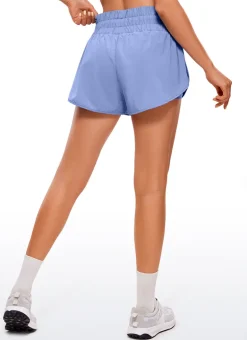 Feathery-Fit Soft 2 in 1 High Rise Shorts 3''