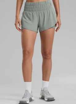Feathery-Fit Soft 2 in 1 High Rise Shorts 3''