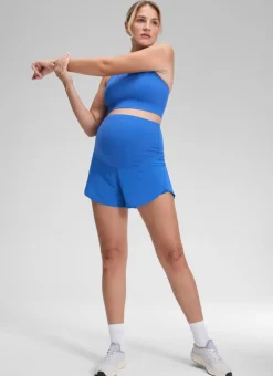 Feathery-Fit Soft 2 in 1 Maternity Shorts 3''