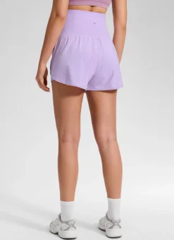 Feathery-Fit Soft 2 in 1 Maternity Shorts 3''