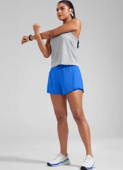 Feathery-Fit Soft 2 in 1 Zip Pocket Shorts 3