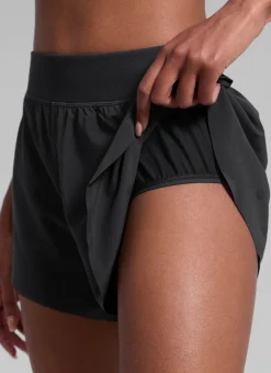 Feathery-Fit Soft Lined Mid Rise Shorts 4''