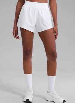 Feathery-Fit Soft Lined Mid Rise Shorts 4''