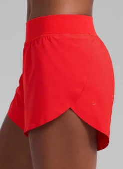 Feathery-Fit Soft Lined Mid Rise Shorts 4''