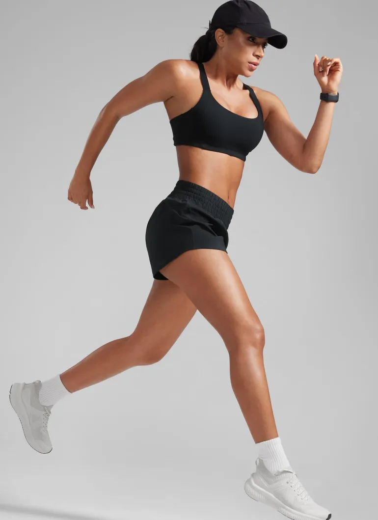 Feathery-Fit Soft Lined Zip Pocket Shorts 2.5''