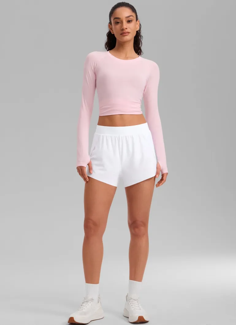 Feathery-Fit Soft Liner High Rise Shorts 2.5''