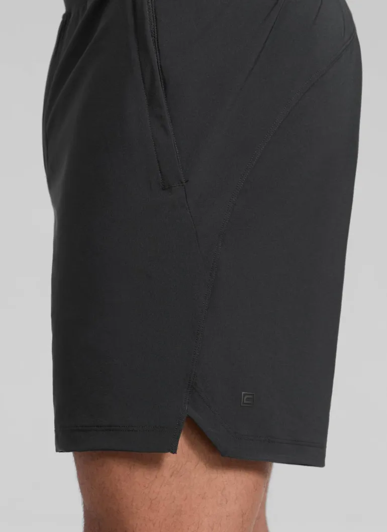 Feathery-Fit Soft Linerless Split Shorts 7"