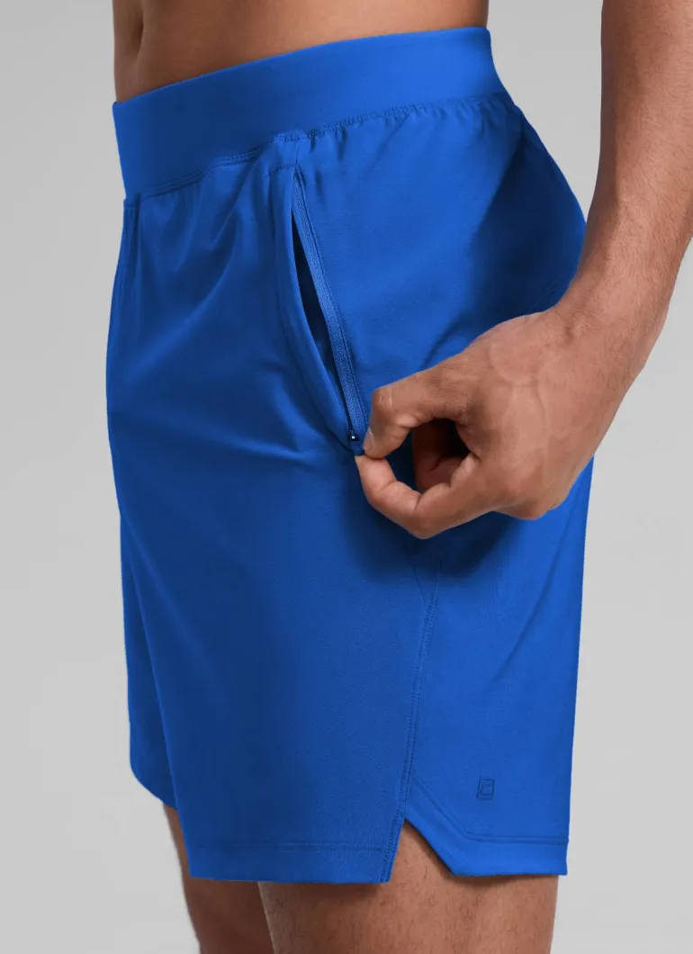 Feathery-Fit Soft Linerless Split Shorts 7"