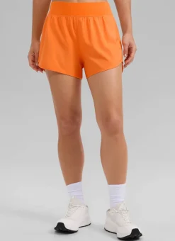 Feathery-Fit Soft Liner Zipper Pocket Shorts 3''