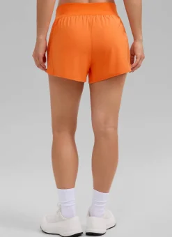 Feathery-Fit Soft Liner Zipper Pocket Shorts 3''