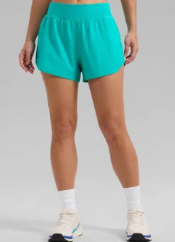 Feathery-Fit Soft Liner Zipper Pocket Shorts 3''
