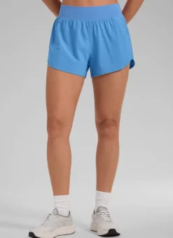 Feathery-Fit Soft Liner Zipper Pocket Shorts 3''