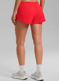 Feathery-Fit Soft Liner Zip Pocket Shorts 2.5''