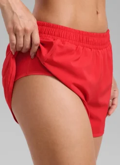 Feathery-Fit Soft Mid Rise Half Split Shorts 2.5''