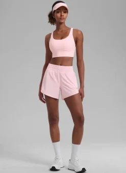 Feathery-Fit Soft Mid Rise Lined Shorts 5''