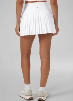 Feathery-Fit Soft Pleat High Rise Skirt 14''