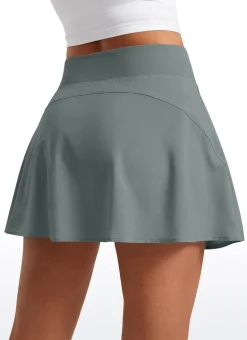 Feathery-Fit Soft Pocket High Rise Skirt 14''