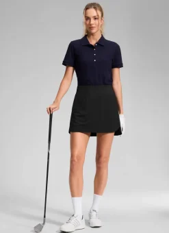 Feathery-Fit Soft Pocket High Rise Skirt 15''