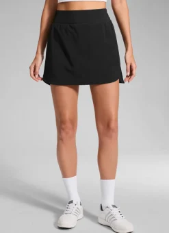 Feathery-Fit Soft Pocket High Rise Skirt 15''