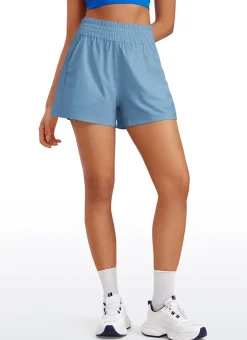 Feathery-Fit Soft Pocket Shorts Linerless 3''