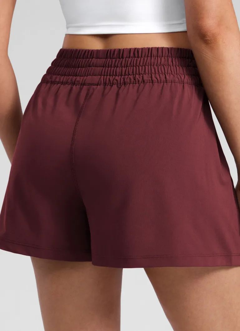 Feathery-Fit Soft Pocket Shorts Linerless 3''