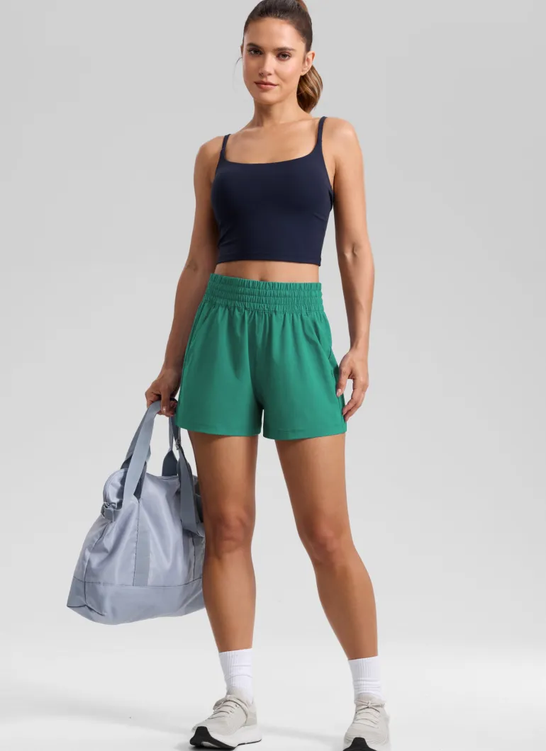 Feathery-Fit Soft Pocket Shorts Linerless 3''