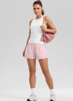 Feathery-Fit Soft Pocket Shorts Linerless 3''
