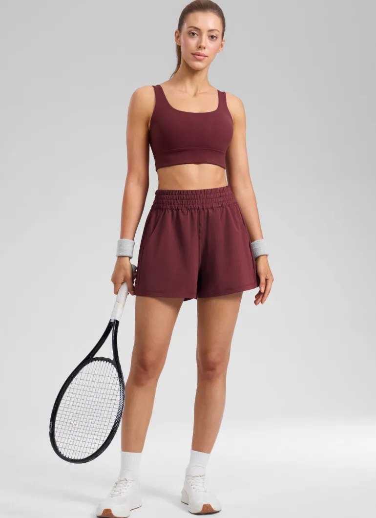 Feathery-Fit Soft Pocket Shorts Linerless 3''
