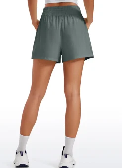 Feathery-Fit Soft Pocket Shorts Linerless 3''
