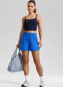 Feathery-Fit Soft Pocket Shorts Linerless 3''