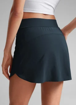 Feathery-Fit Soft Zipper Pocket Skirt 14.5