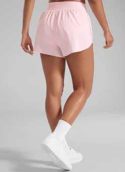 Feathery-Fit Soft Zipper Pocket Dolphin Shorts 3''