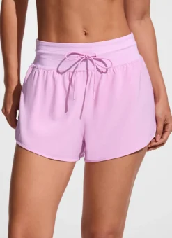 Feathery-Fit Split Dolphin Board Shorts 2.5''