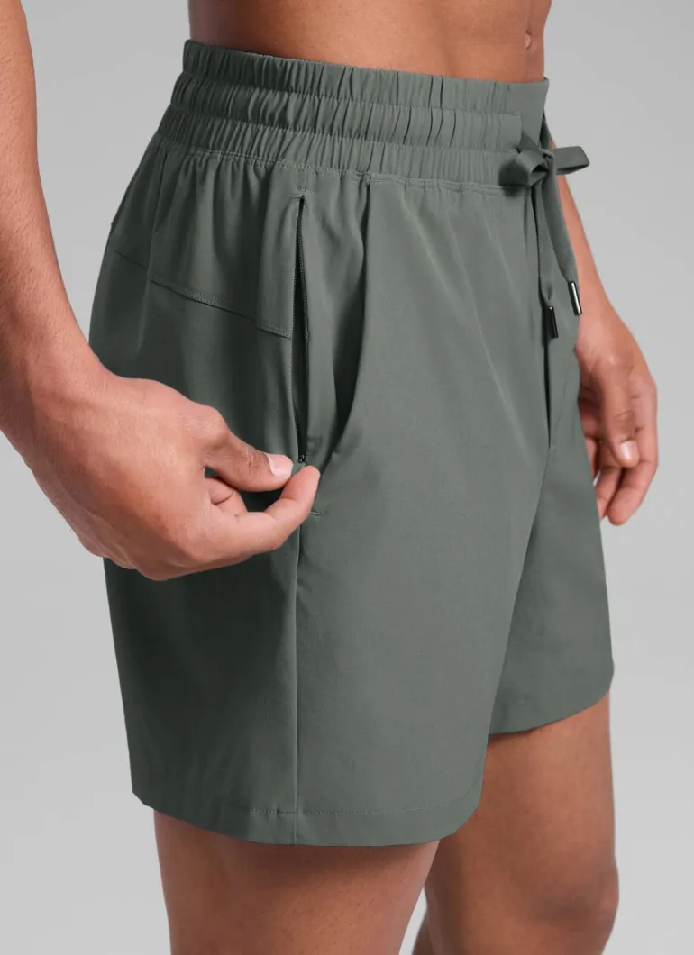 Feathery-Fit Workout Shorts 5''- Linerless